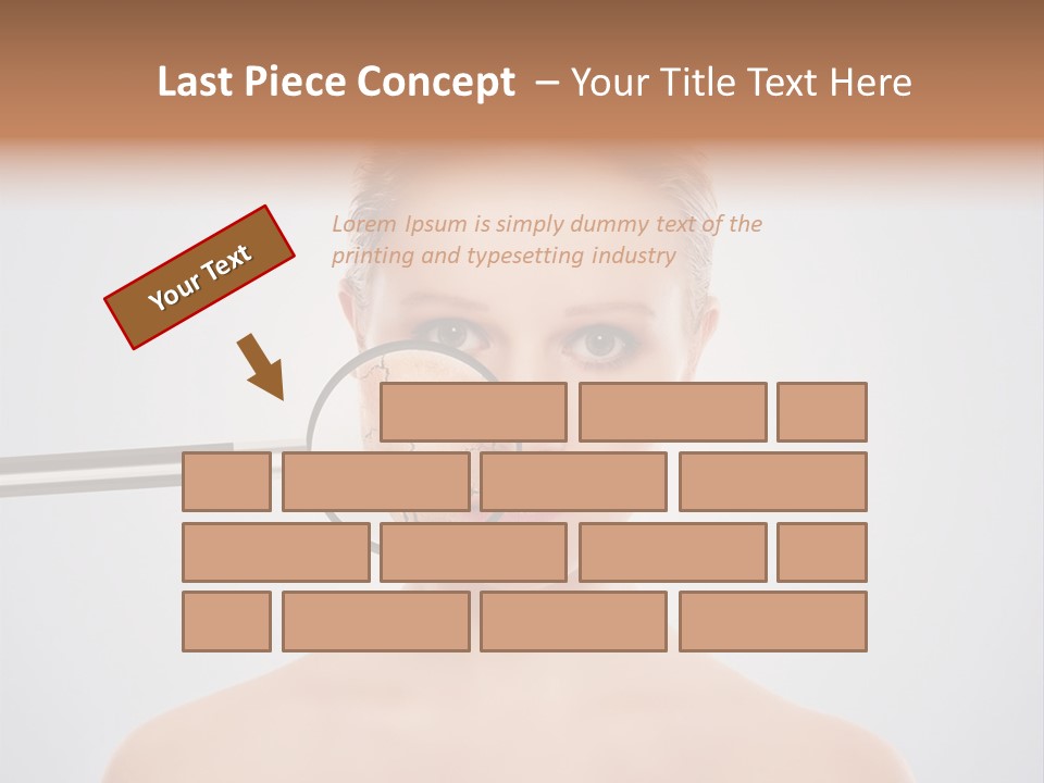 Pretty Human Cosmetic PowerPoint Template