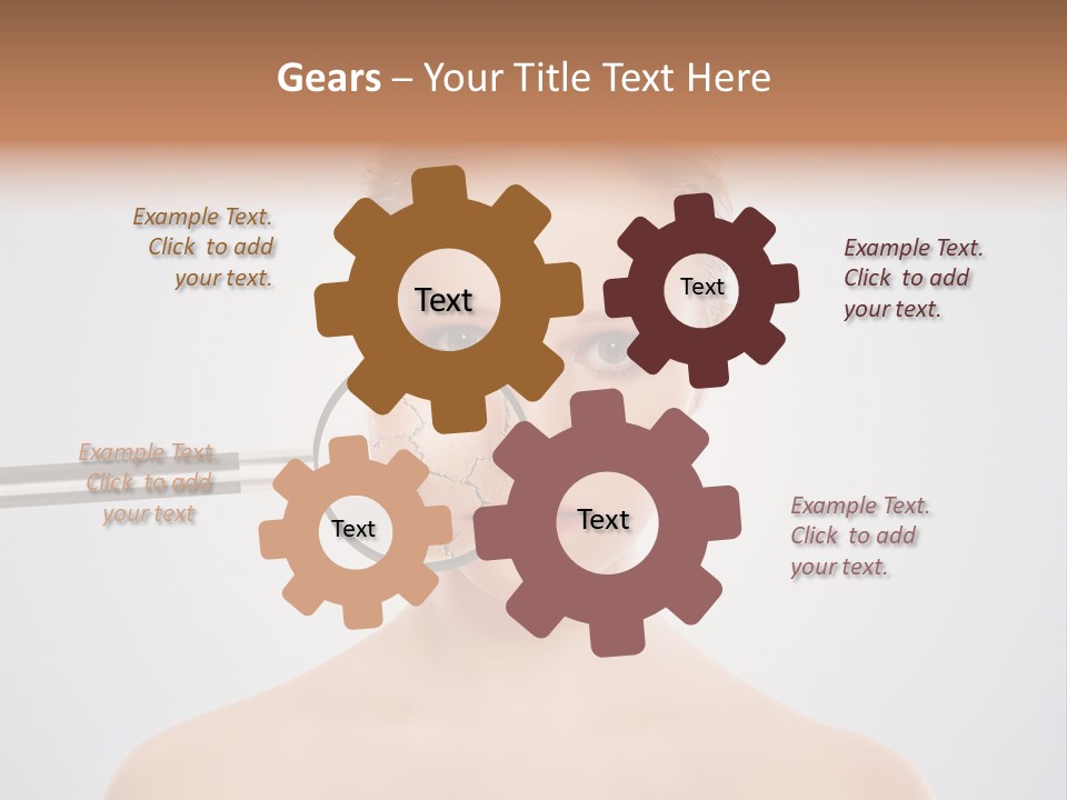 Pretty Human Cosmetic PowerPoint Template