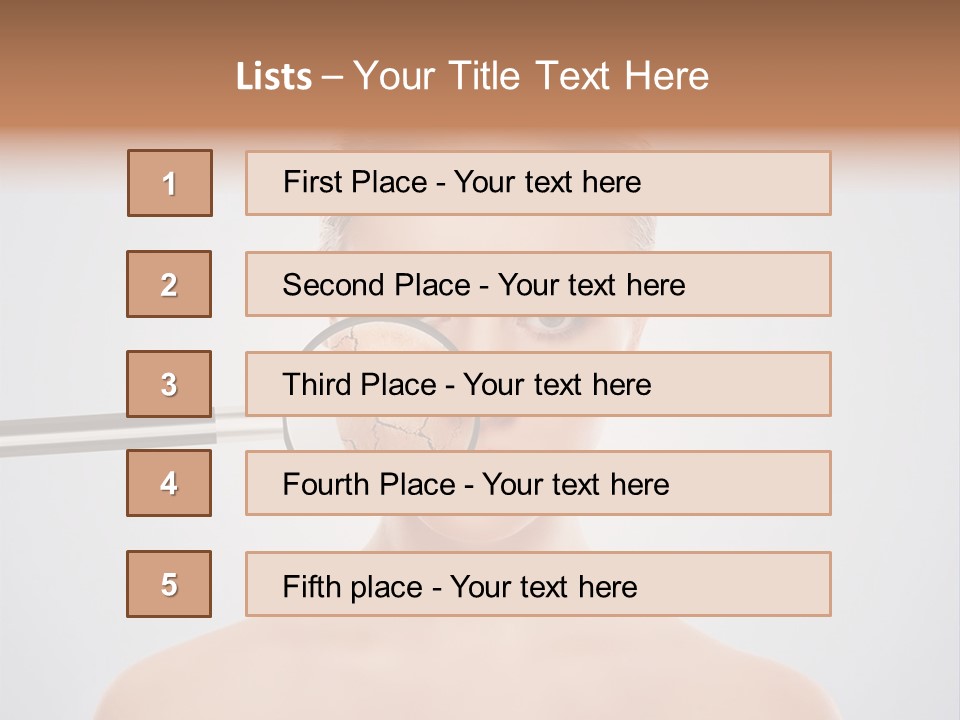 Pretty Human Cosmetic PowerPoint Template
