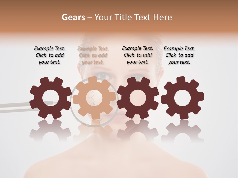 Pretty Human Cosmetic PowerPoint Template