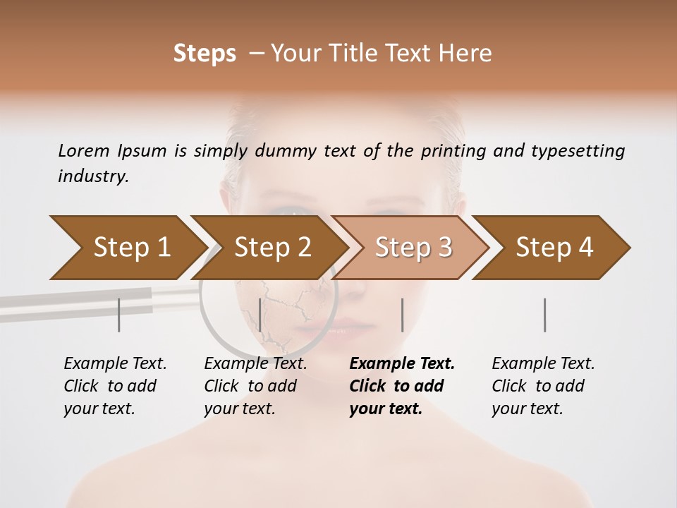 Pretty Human Cosmetic PowerPoint Template
