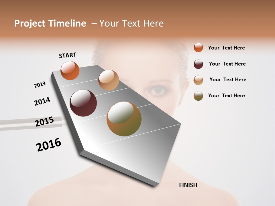 Pretty Human Cosmetic PowerPoint Template