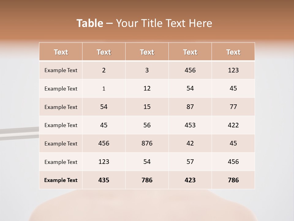Pretty Human Cosmetic PowerPoint Template