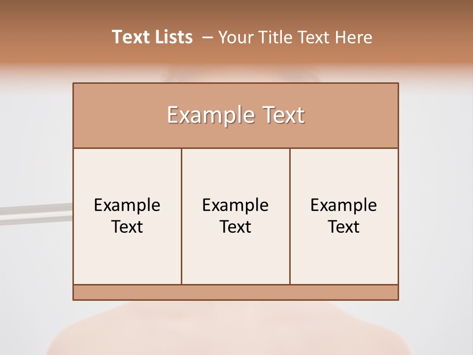 Pretty Human Cosmetic PowerPoint Template