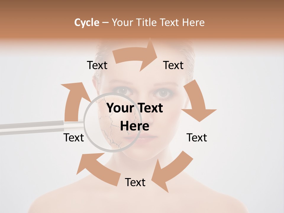 Pretty Human Cosmetic PowerPoint Template