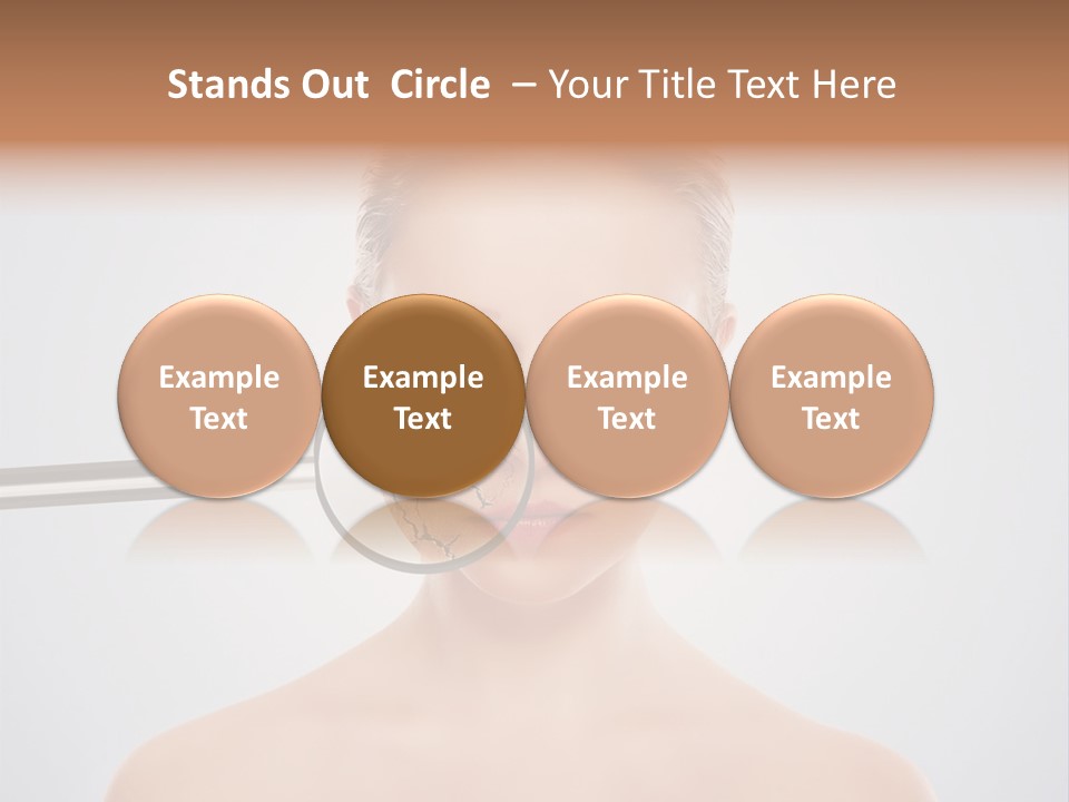 Pretty Human Cosmetic PowerPoint Template