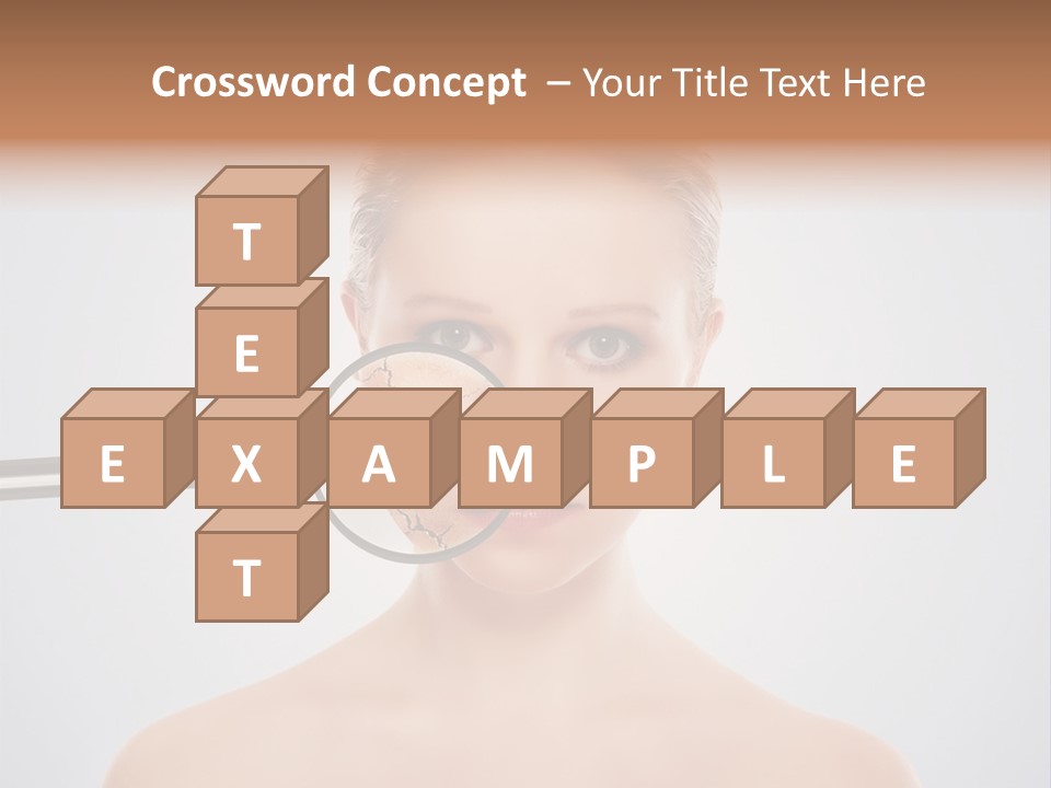 Pretty Human Cosmetic PowerPoint Template