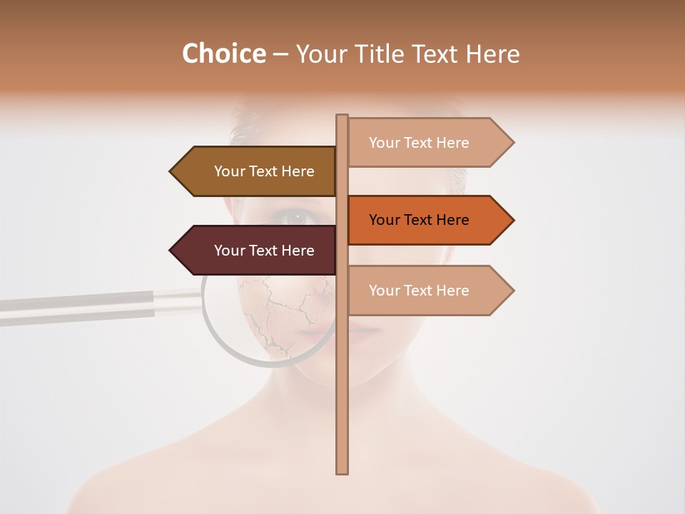 Pretty Human Cosmetic PowerPoint Template