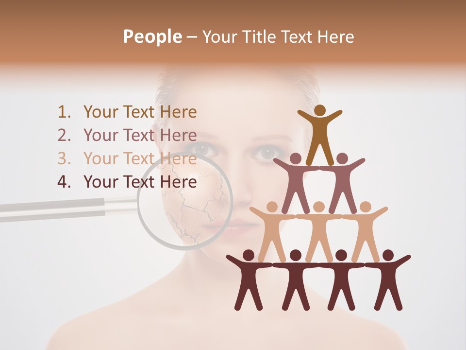 Pretty Human Cosmetic PowerPoint Template