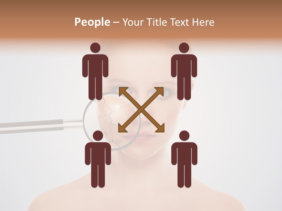 Pretty Human Cosmetic PowerPoint Template