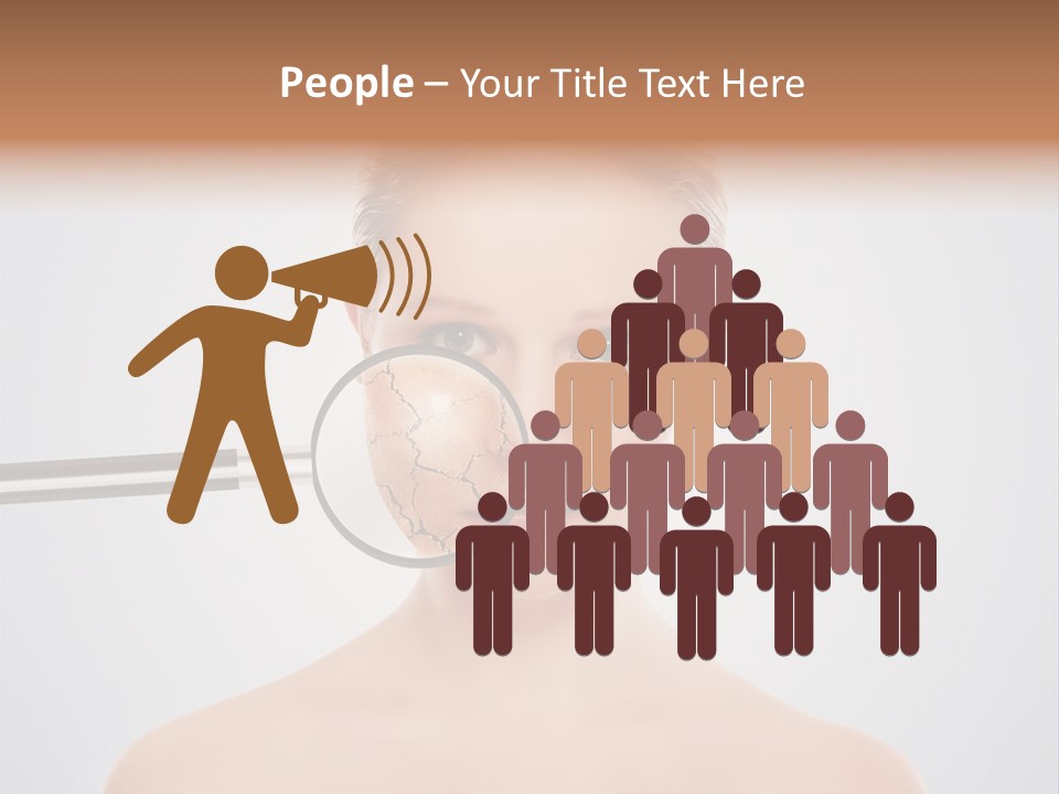 Pretty Human Cosmetic PowerPoint Template