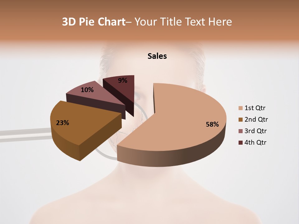 Pretty Human Cosmetic PowerPoint Template
