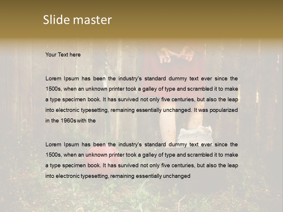 Filter Playground Antique PowerPoint Template