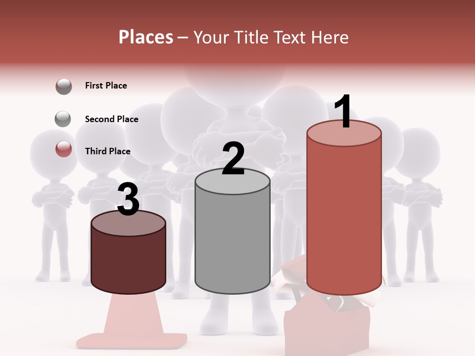 Cute Friend Abstract PowerPoint Template