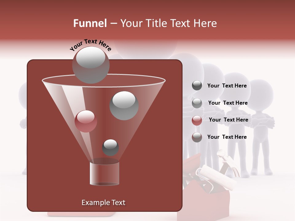 Cute Friend Abstract PowerPoint Template