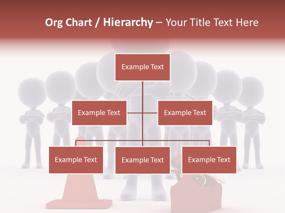 Cute Friend Abstract PowerPoint Template