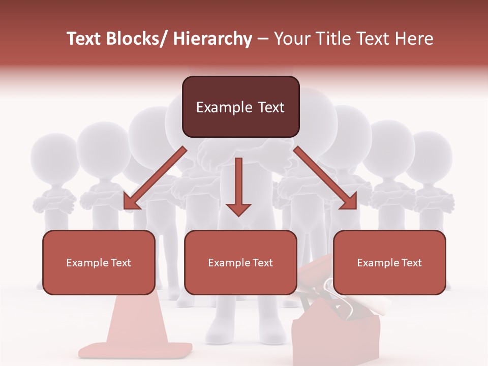 Cute Friend Abstract PowerPoint Template