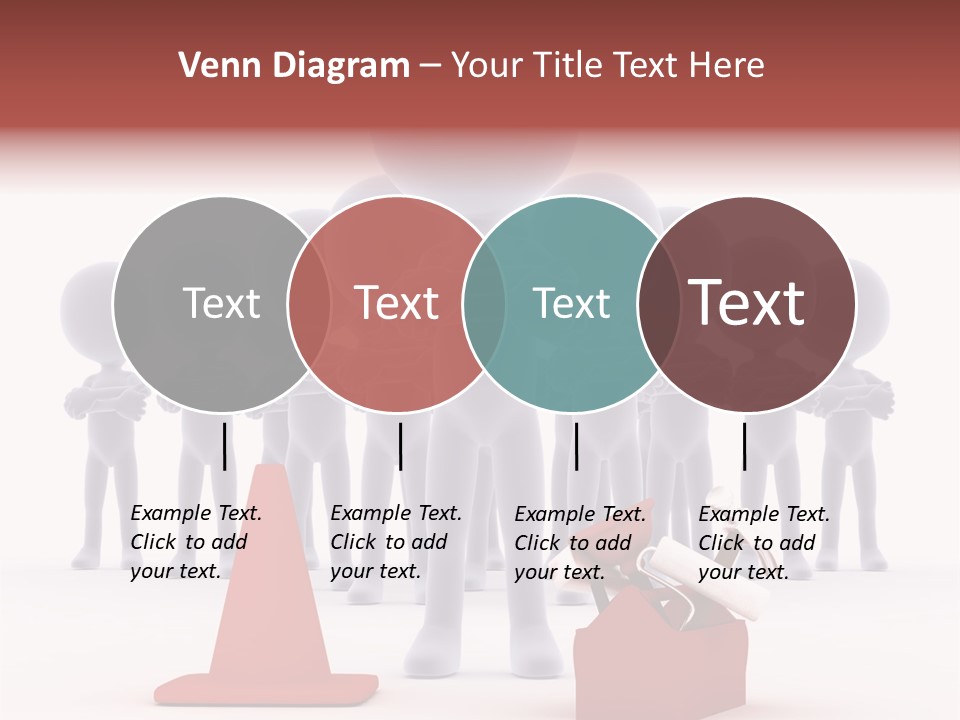 Cute Friend Abstract PowerPoint Template