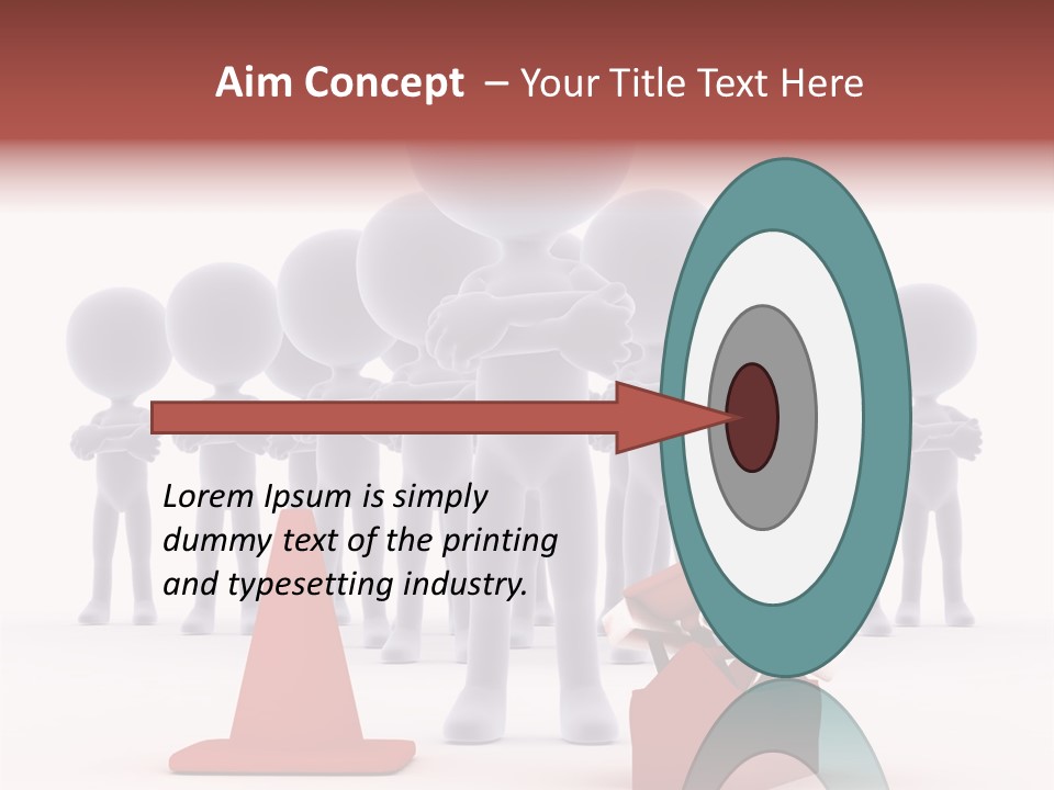 Cute Friend Abstract PowerPoint Template