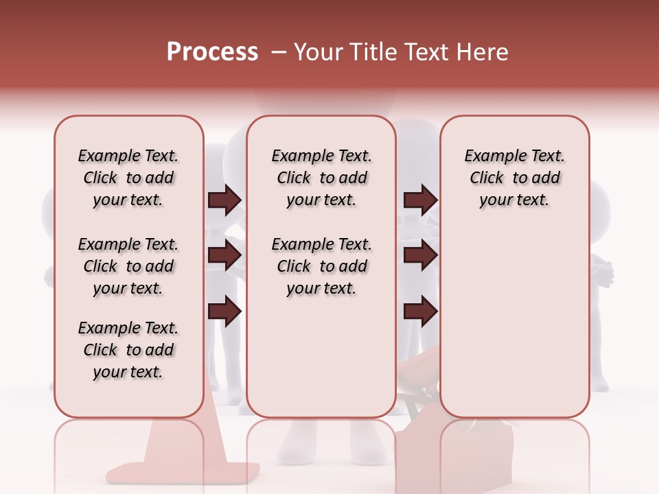 Cute Friend Abstract PowerPoint Template