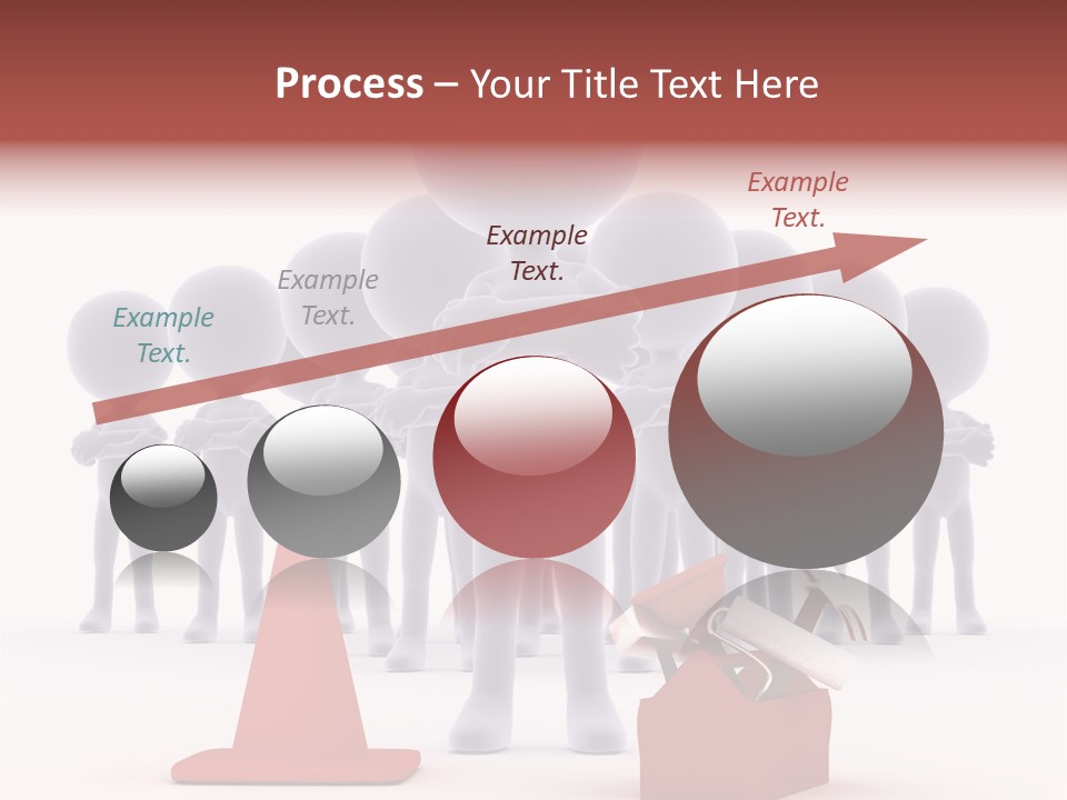 Cute Friend Abstract PowerPoint Template