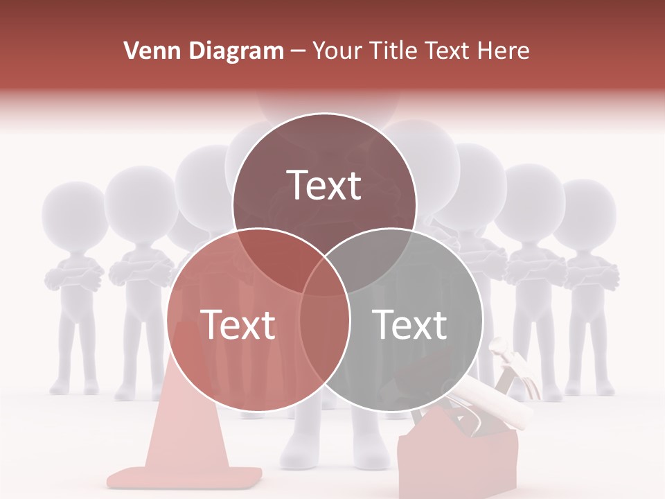 Cute Friend Abstract PowerPoint Template