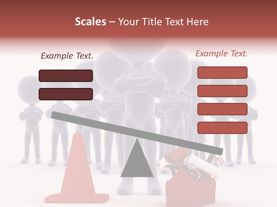 Cute Friend Abstract PowerPoint Template