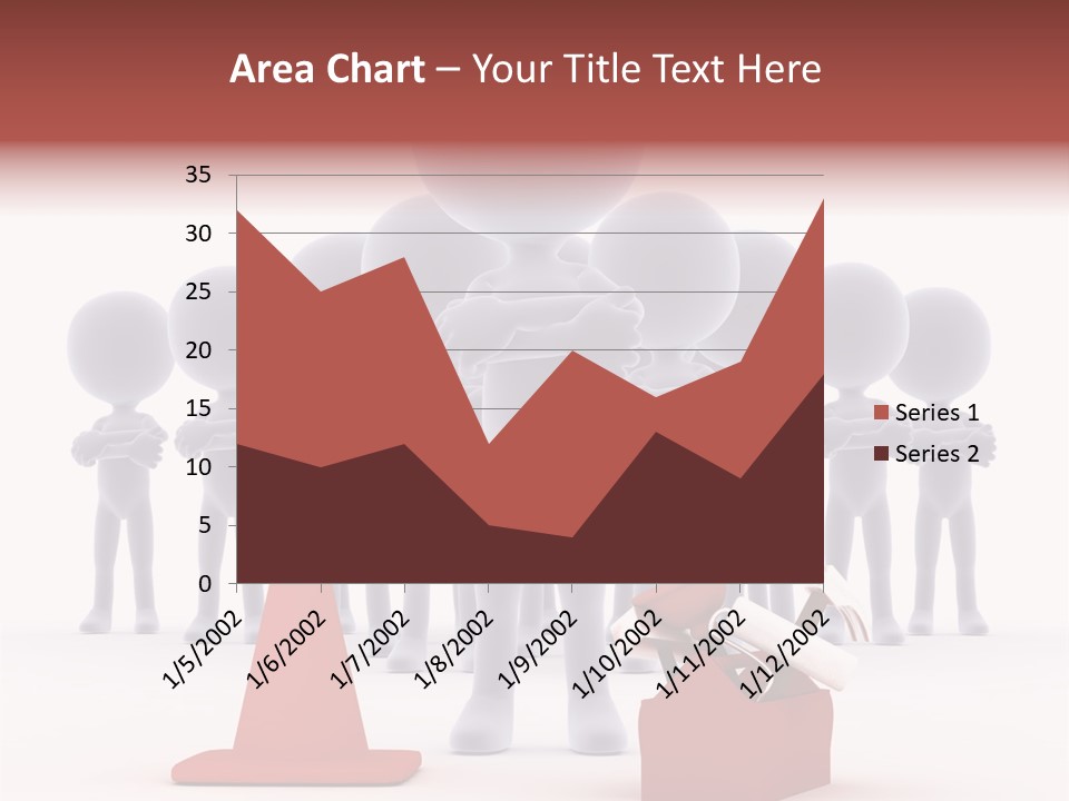 Cute Friend Abstract PowerPoint Template