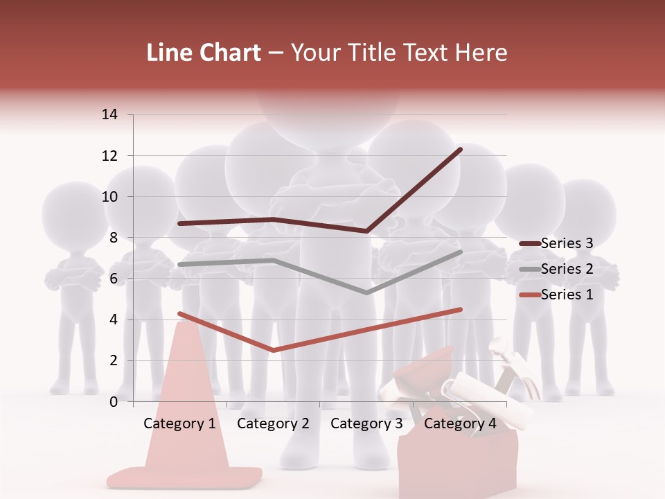 Cute Friend Abstract PowerPoint Template