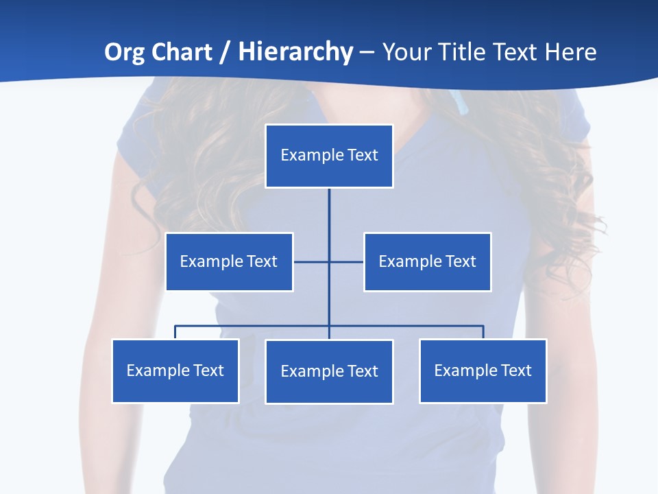 People Girl Attractive PowerPoint Template