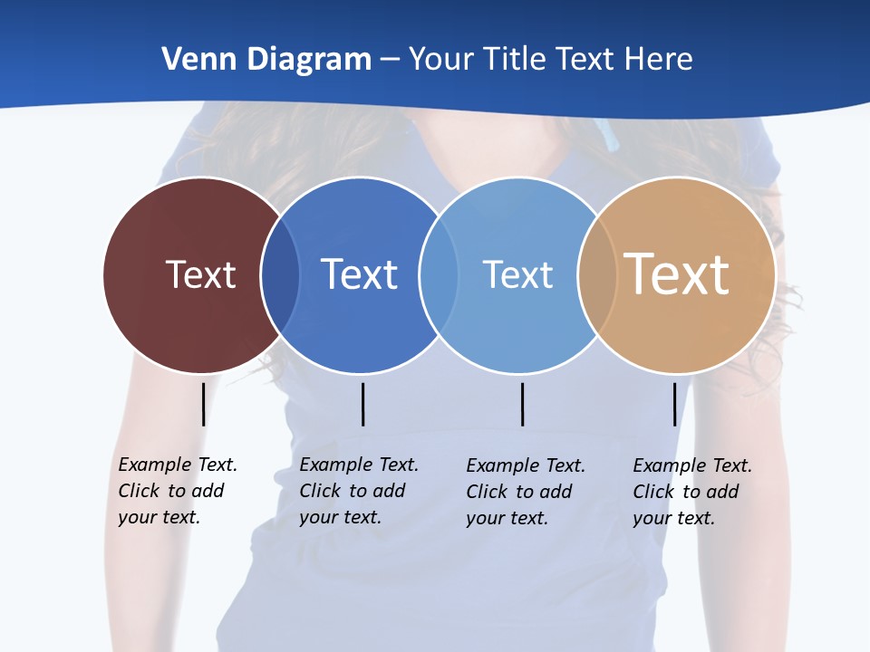 People Girl Attractive PowerPoint Template