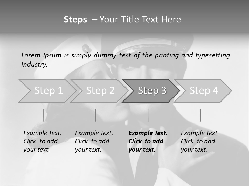 Romantic Close Up Historical PowerPoint Template