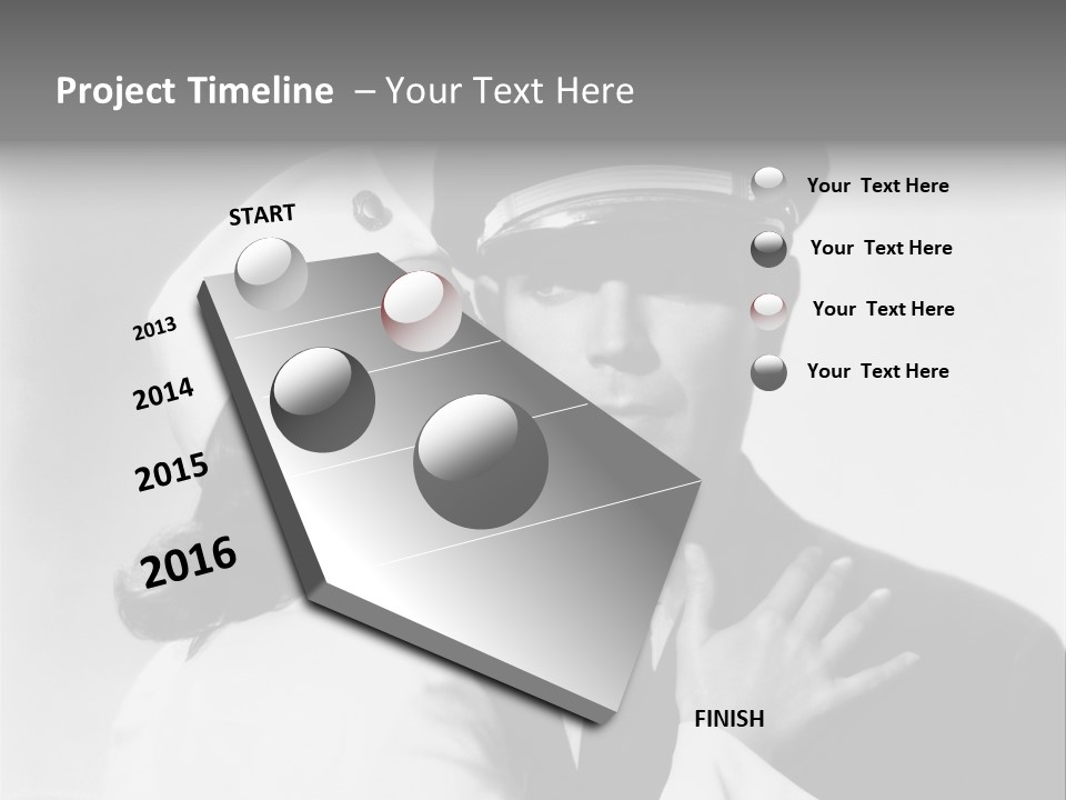 Romantic Close Up Historical PowerPoint Template