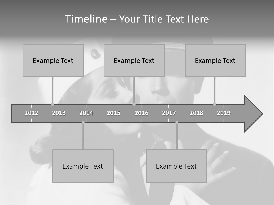Romantic Close Up Historical PowerPoint Template