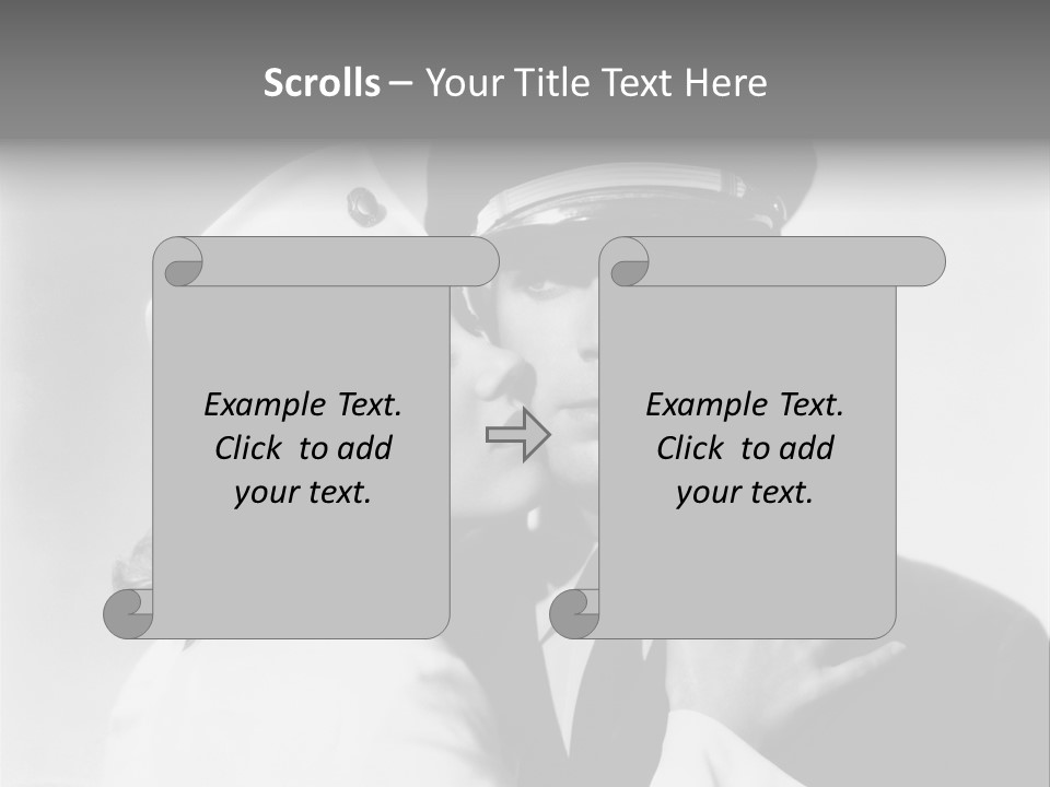 Romantic Close Up Historical PowerPoint Template