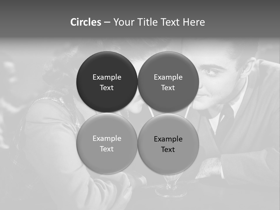 Man Restaurants Spouses PowerPoint Template