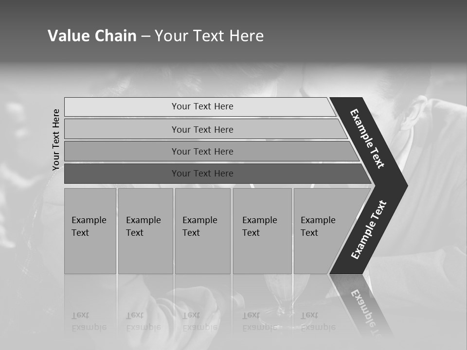 Man Restaurants Spouses PowerPoint Template