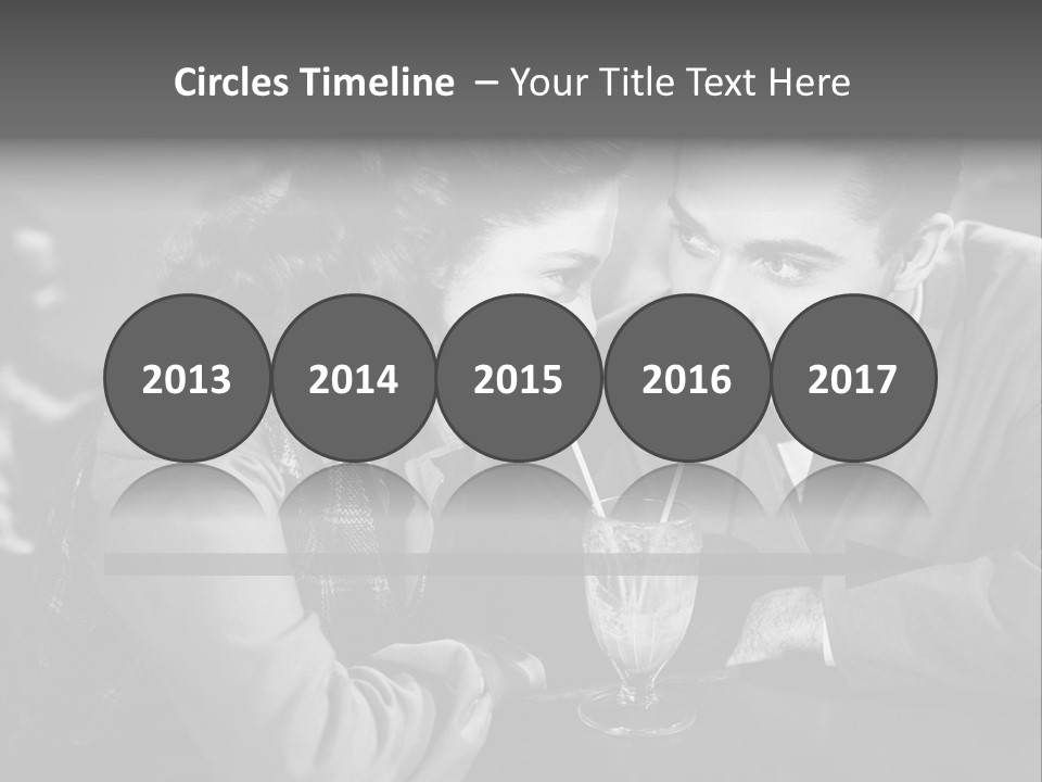 Man Restaurants Spouses PowerPoint Template