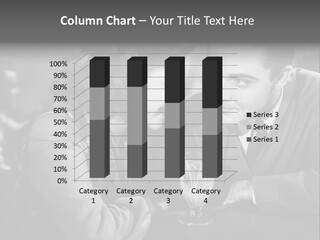 Man Restaurants Spouses PowerPoint Template