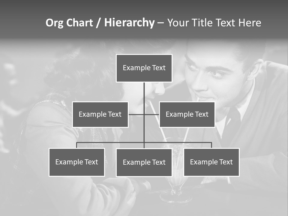 Man Restaurants Spouses PowerPoint Template
