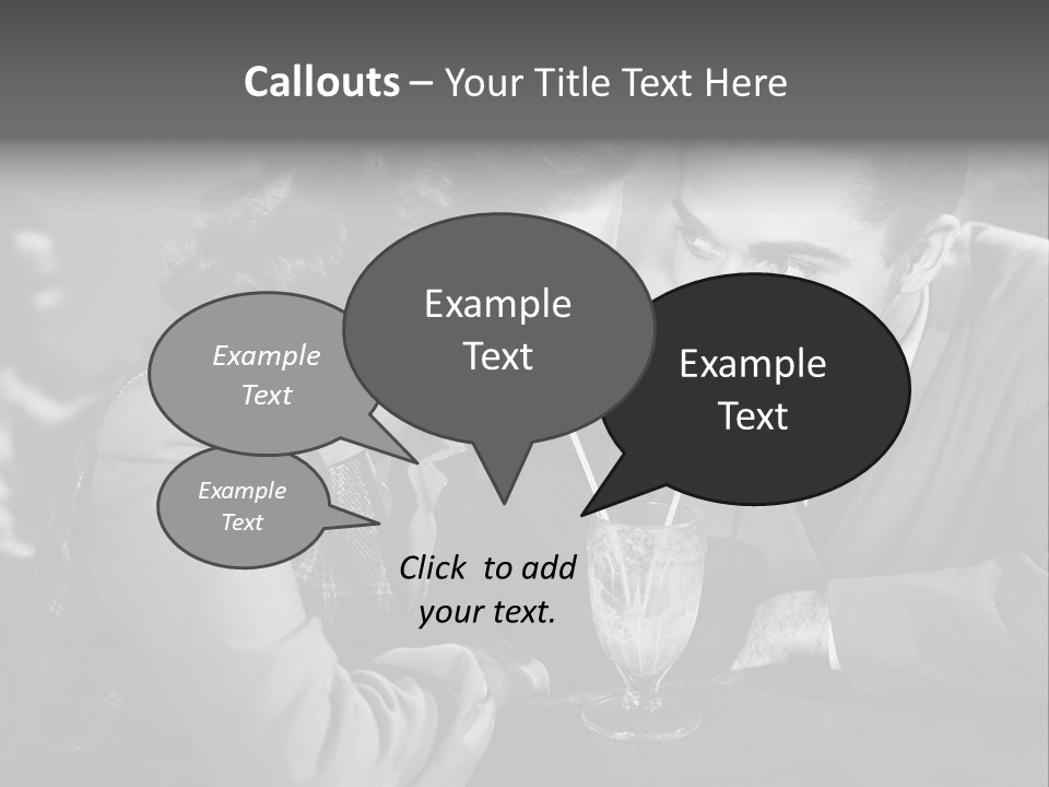 Man Restaurants Spouses PowerPoint Template