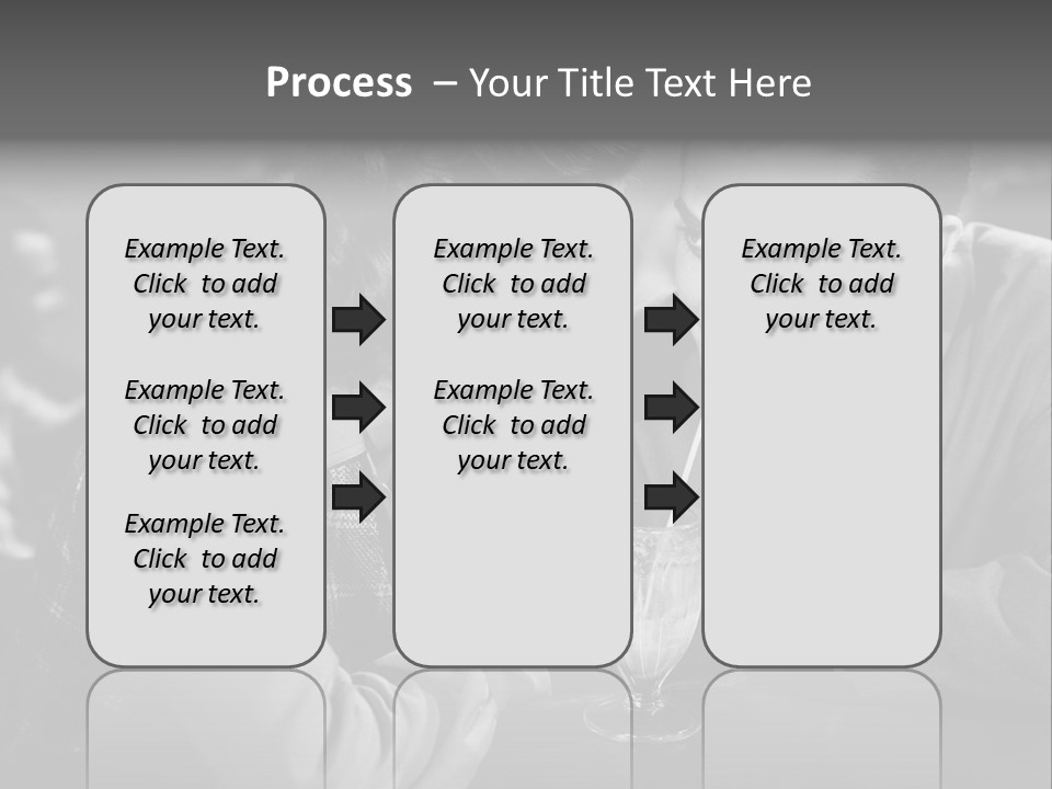 Man Restaurants Spouses PowerPoint Template