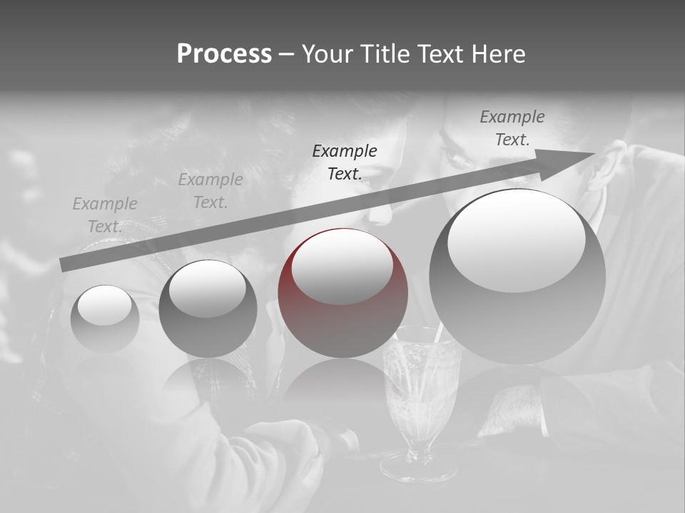 Man Restaurants Spouses PowerPoint Template