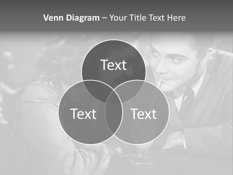 Man Restaurants Spouses PowerPoint Template