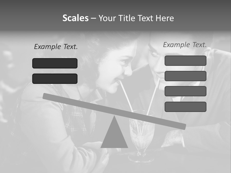 Man Restaurants Spouses PowerPoint Template