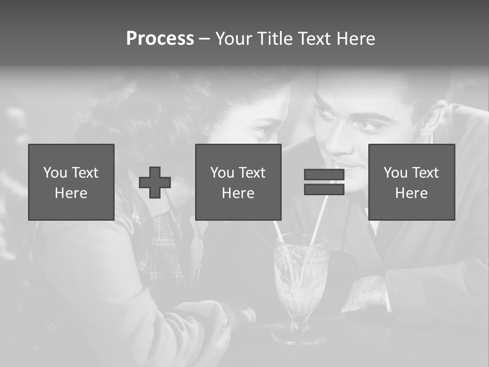 Man Restaurants Spouses PowerPoint Template