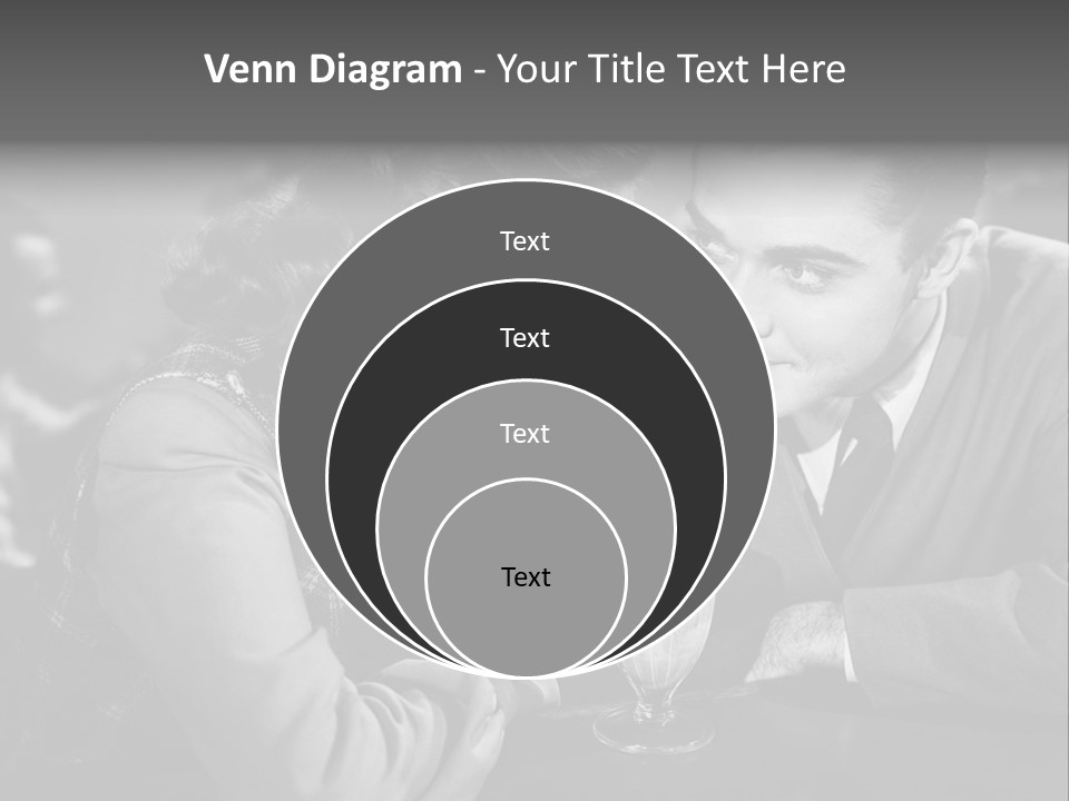 Man Restaurants Spouses PowerPoint Template