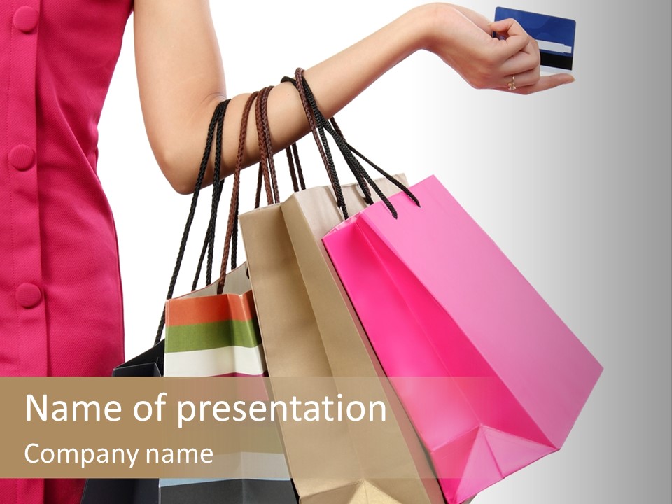 Glamour Transaction  PowerPoint Template