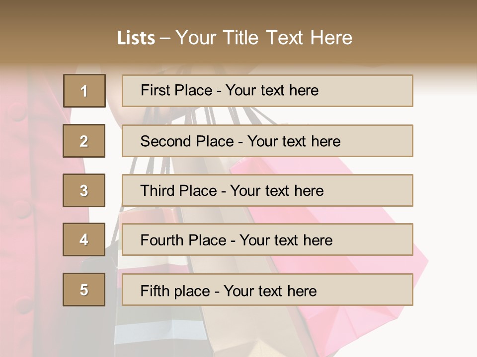 Glamour Transaction  PowerPoint Template