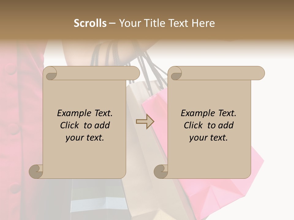 Glamour Transaction  PowerPoint Template